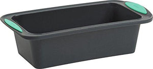 Silicone Loaf Pan Gray/Mint-8.5"X4.5"