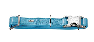 Collar Capri Alu-Strong Gr. M Petrol, Leather | Hunter