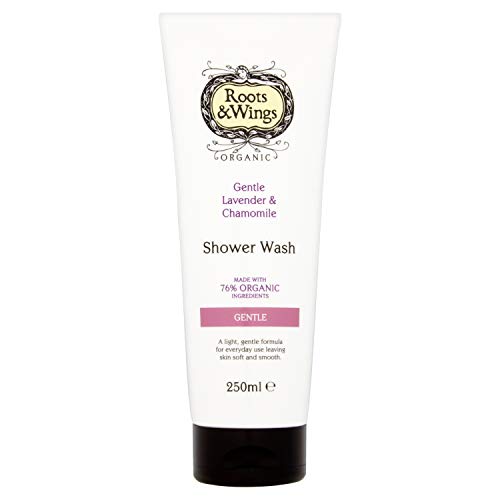 Roots & Wings Organic Gentle Lavender and Chamomile Shower Wash 250ml