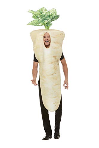 Smiffys 61030 Christmas Parsnip Costume, Unisex Adult, Brown, One Size