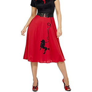 Ladies' 50s Poodle Dress Large