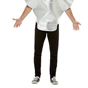 Smiffys 61018 Stingray Costume, Unisex Adult, Grey, One Size