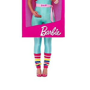 Smiffys 50185 Officially Licensed Barbie 3D Box Costume, Women, Pink, One Size
