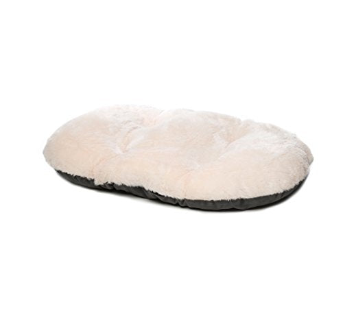 Nordic Oval Cushion 90Cm (36") Grey (Srp £21.49)
