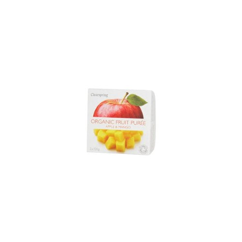 CLEARSPRING APPLE/MANGO FRUIT PUREE200G (PACK OF 2)