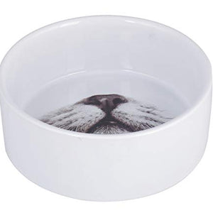 Mop Ceramic Cat Feeding Bowl