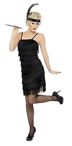 Smiffys Deluxe Fringe Flapper Costume,XL- UK size 20-22