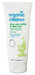 Green People 200ml Organic Children's Aloe Vera and After Sun Lotion