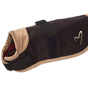 Gor Pets Edinburgh Wax Coat 25Cm (10") Brown