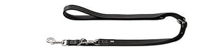 Training Leash Cannes, 20/200 Black, Leather | Hunter