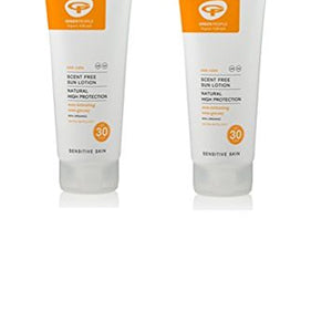 Green People Sun Lotion SPF30 200ml x 2