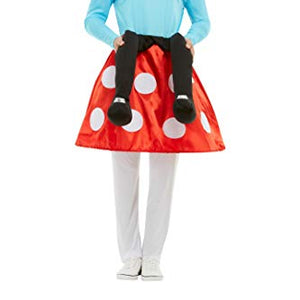 Smiffys 50964L Gnome Toadstool Costume, Men, Blue & Red, L - Size 42"-44"