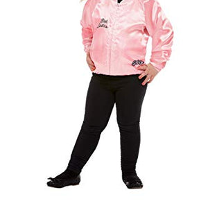 Smiffys 27490T1 Officially Licensed Grease Pink Ladies Jacket, Girls, Toddler - Age 1-2 years