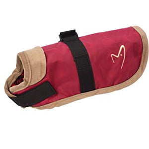 Gor Pets Edinburgh Wax Coat 30Cm (12") Red