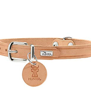 Collar Aalborg, 60 Soft Genuine Cow Leather, Tan | Hunter
