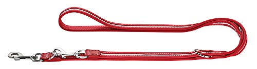 Training Leash Madeira 20/200 Coated Split Leather Red | Hunter