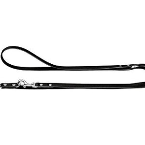 Training Leash Modern Art 8/220 Artificial Leather Black/Black | Hunter