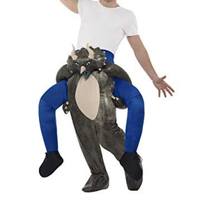 Smiffys 47165 Piggyback Dinosaur Costume, Green, One Size