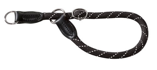 Training Collar Freestyle Reflect 45/12 With Stopring, Rope Black, Reflecting | Hunter