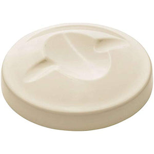 Melamine-Cover For Feeding Tin Size L White, 10 Cm  Pack Of 3 | Hunter