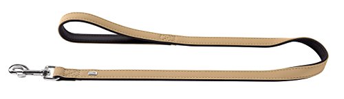 Leash Softie 20/100 Nickel Artificial Leather Tan/ Black | Hunter