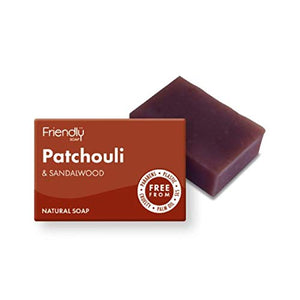 Friendly Soap Natural Patchouli & Sandalwood Soap 95g