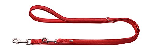 Training Leash Wallgau, 20/200 Red, Leather | Hunter