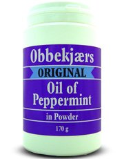 Obbekjaers Oil Of Peppermint Powder 170g (Case of 6)