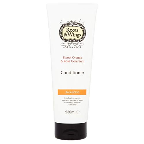 Roots & Wings Organic Balancing Sweet Orange and Rose Geranium Conditioner 250ml