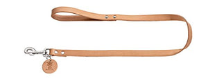 Leash, 13/110 Soft Genuine Cow Leather, Tan | Hunter