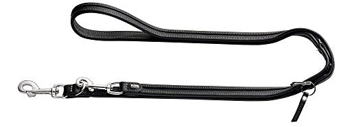 Training Leash Sansibar Special 20/200  Nappa Black | Hunter