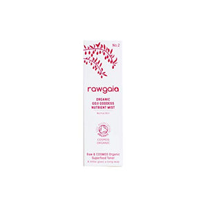 Rawgaia Organic Goji Goddess Nutrient Mist, 50 ml
