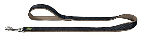 Leash Neopren 25/100 Nylon Navy/Neoprene Walnut | Hunter