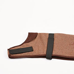 Gor Pets Kensington  Coat 46Cm (18") Tweed Brown Herringbone | Gorpets