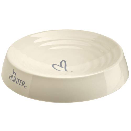 Melamine Feeding Bowl For Cats "By Laura" 200 Ml Cream  Pack Of 2 | Hunter