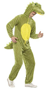 Smiffys Crocodile Costume includes Jumpsuit with Hood size L