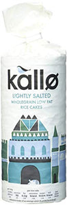 Kallo Rice Cakes Low Fat 130 g (Pack of 6)