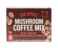 Four Sigma Foods Mushroom Coffee Chaga 10 sachet (Case of 4)
