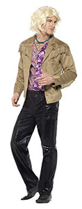 Smiffys Men's Zoolander Hansel Costume with Trousers, Jacket with attached Mock Shirt & Necklace, Zoolander, Size: M, Colour: Multi, 20601