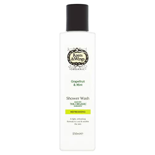 Roots & Wings Organic Refreshing Grapefruit and Mint Shower Wash 250ml