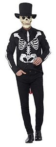 Smiffys 44656L Men's Day of the Dead Senor Skeleton Costume (Large)