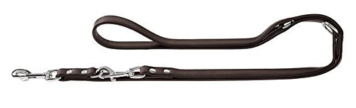 Training Leash Art-Mammut 11/200 Nickel Artificial Leather Brown/Brown | Hunter
