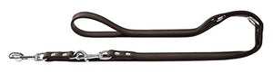 Training Leash Art-Mammut 11/200 Nickel Artificial Leather Brown/Brown | Hunter