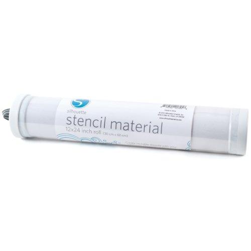 Silhouette Of America MEDIA-STENCIL-3T Adhesive Back Stencil Material, 12 by 24-Inch