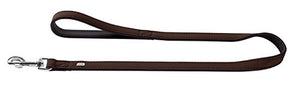 Leash Softie 20/100 Nickel Artificial Leather Brown/ Black | Hunter