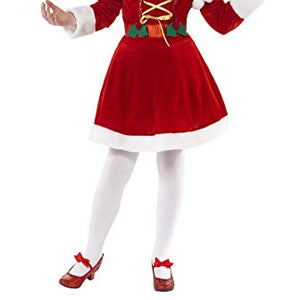 Smiffys Little Miss Santa Costume