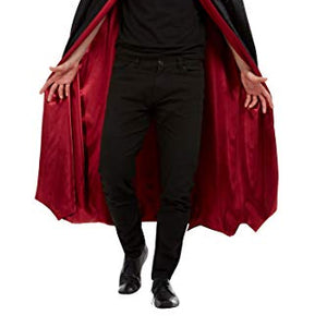 Smiffys 51911 Deluxe Vampire Cape, Unisex Adult, Black