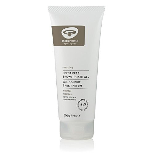 Green People Neutral Scent Free Shower Gel 200ml X 2 (Pack of 2)
