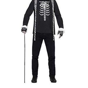 Smiffys Adult men's Witch Doctor Costume, Jacket, Mock T-Shirt, Hat, Necklace and Gloves, Legends of Evil, Halloween, Size L, 45569
