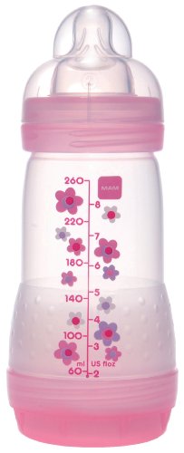 MAM Anti-Colic Pink Bottle